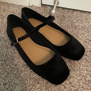 ASOS Mary Jane Suede Flats